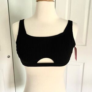 Xhilaration Black Bikini Top